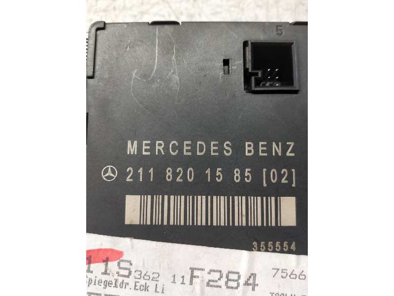 Recambio de centralita cierre para mercedes clase e (w211) berlina referencia OEM IAM 2118201585   Recambio de centralita cierre para mercedes clase e (w211) berlina referencia OEM IAM 2118201585