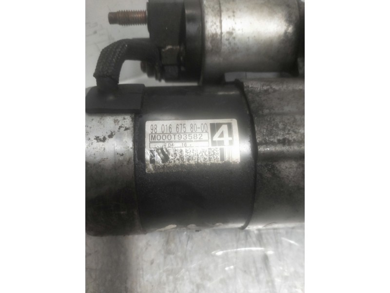 Recambio de motor arranque para citroen c4 lim. tonic referencia OEM IAM 980166758000  