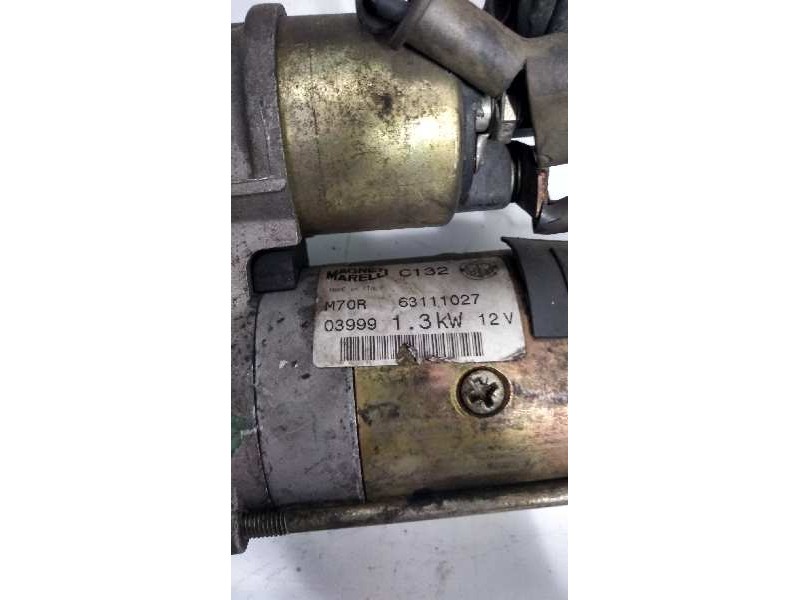 Recambio de motor arranque para alfa romeo 145 1.6 t.spark referencia OEM IAM 63111027 M70R03999 C132 MARELLI Recambio de motor arranque para alfa romeo 145 1.6 t.spark referencia OEM IAM 63111027 M70R03999 C132 MARELLI