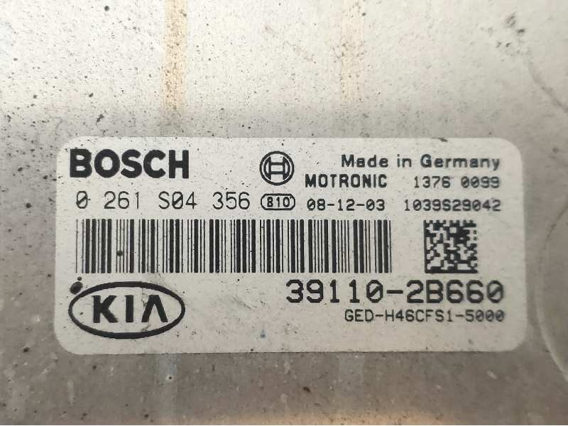 Recambio de centralita motor uce para kia pro_cee´d ex referencia OEM IAM 0261S04356 391102B660 BOSCH