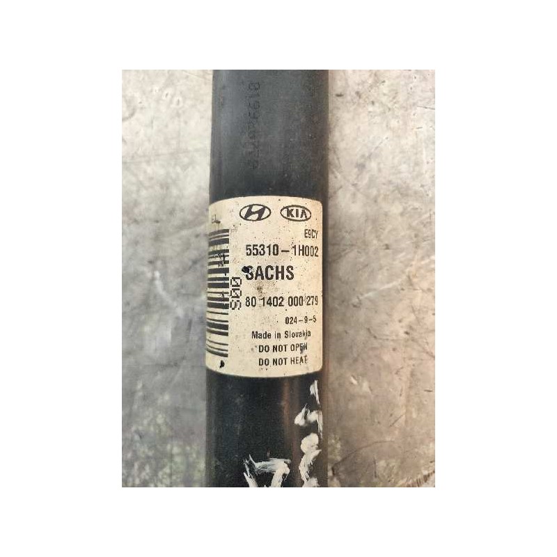 Recambio de amortiguador trasero izquierdo para kia pro_cee´d ex referencia OEM IAM 553101H002 801402000279 SACHS