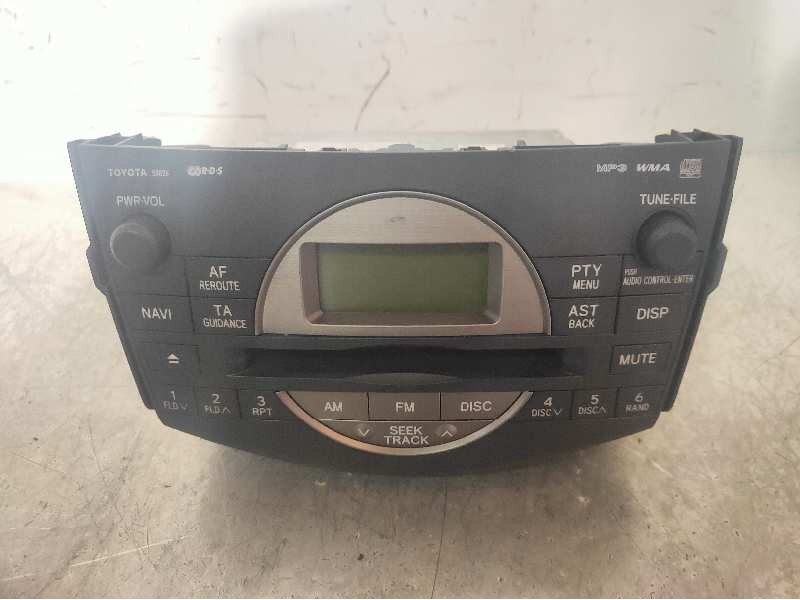 Recambio de sistema audio / radio cd para toyota rav 4 (a3) executive referencia OEM IAM 8612042140 600245 CQTT3570A