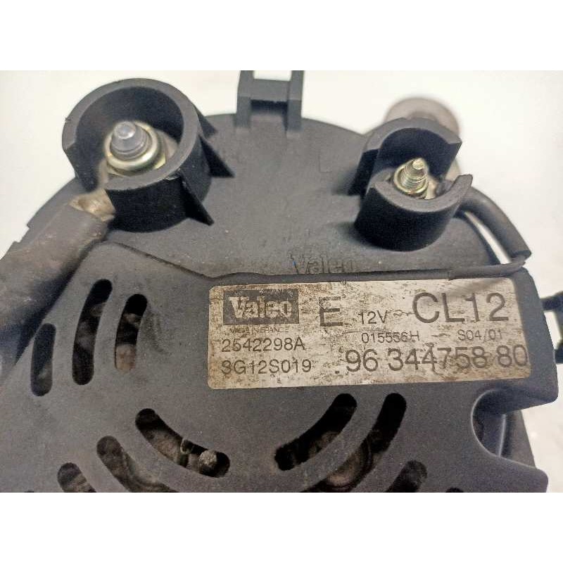 Recambio de alternador para citroen c5 berlina 3.0 v6 exclusive automático referencia OEM IAM 2542298A 9634475880 VALEO CL12