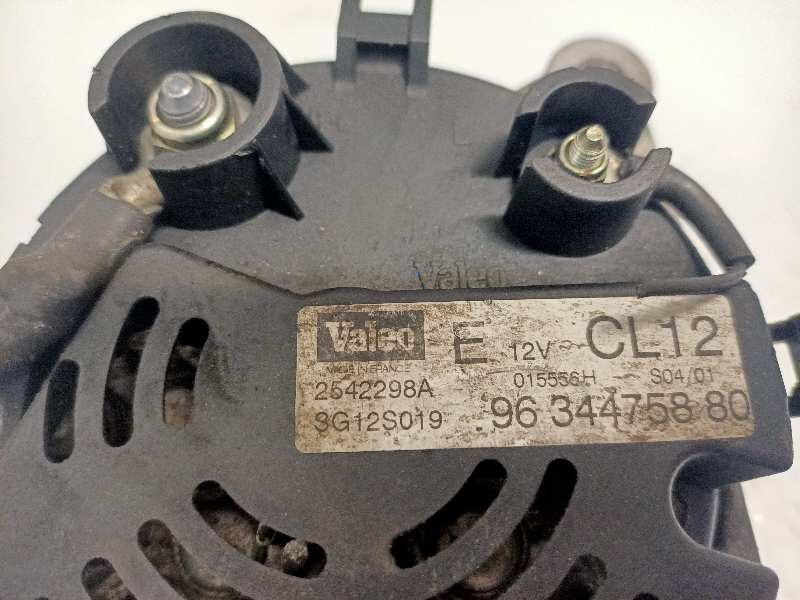 Recambio de alternador para citroen c5 berlina 3.0 v6 exclusive automático referencia OEM IAM 2542298A 9634475880 VALEO CL12