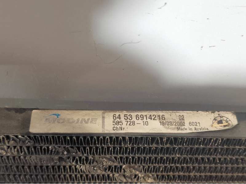 Recambio de condensador / radiador aire acondicionado para bmw x5 (e53) 3.0d referencia OEM IAM 64536914216 585725810 