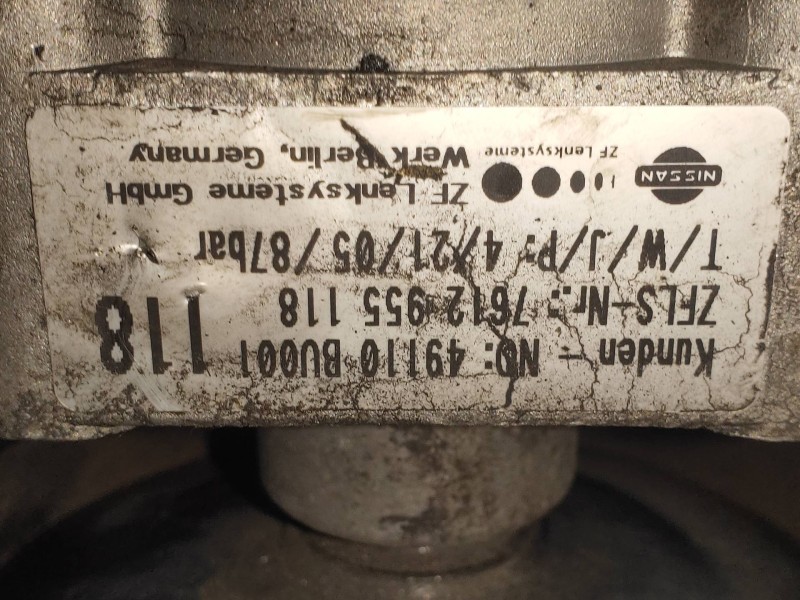 Recambio de bomba direccion para nissan almera tino (v10m) ambience referencia OEM IAM 49110BU001 7612955118 