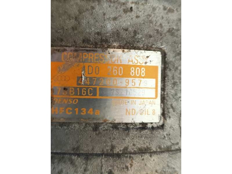 Recambio de compresor aire acondicionado para audi a4 berlina (b5) 2.4 referencia OEM IAM 447200957 4D0250808 DENSO