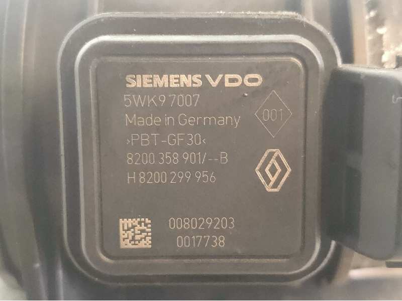Recambio de caudalimetro para renault clio iii style referencia OEM IAM 5WK97007 8200358901 8200299956 SIEMENS