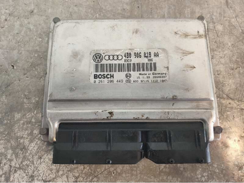Recambio de centralita motor uce para audi a4 berlina (b5) 1.8 t referencia OEM IAM 0261206449 4B0906018AA BOSCH