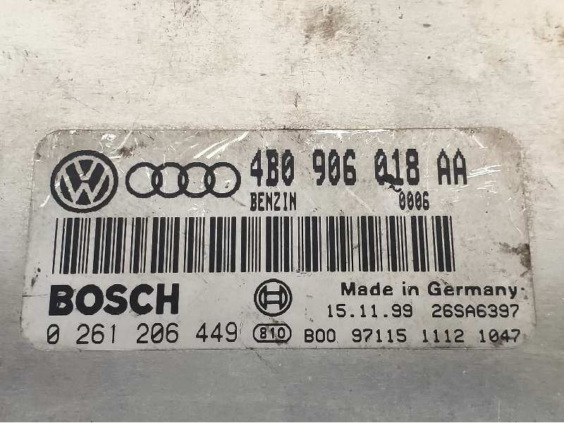 Recambio de centralita motor uce para audi a4 berlina (b5) 1.8 t referencia OEM IAM 0261206449 4B0906018AA BOSCH