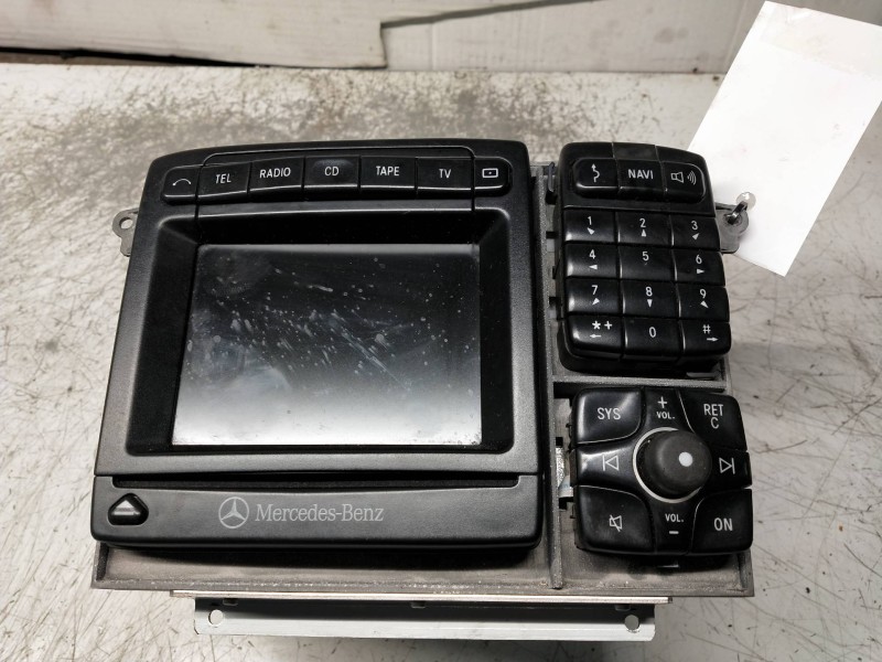 Recambio de sistema navegacion gps para mercedes clase s (w220) berlina 500 (220.075) referencia OEM IAM 7612001160 A2208200389 