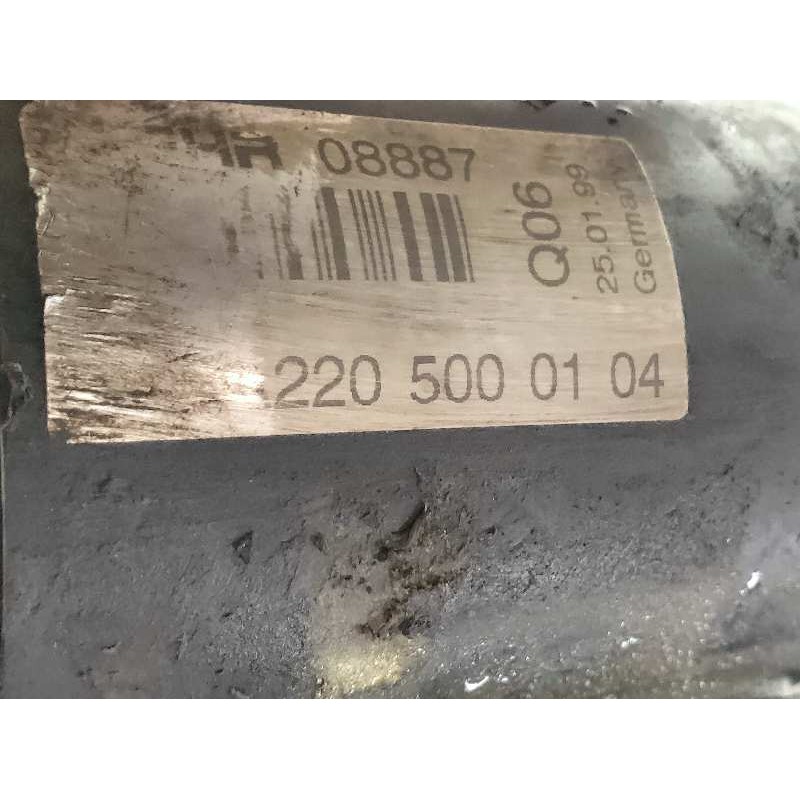 Recambio de radiador agua para mercedes clase s (w220) berlina 500 (220.075) referencia OEM IAM 2205000104 08887 Q06 2205000903