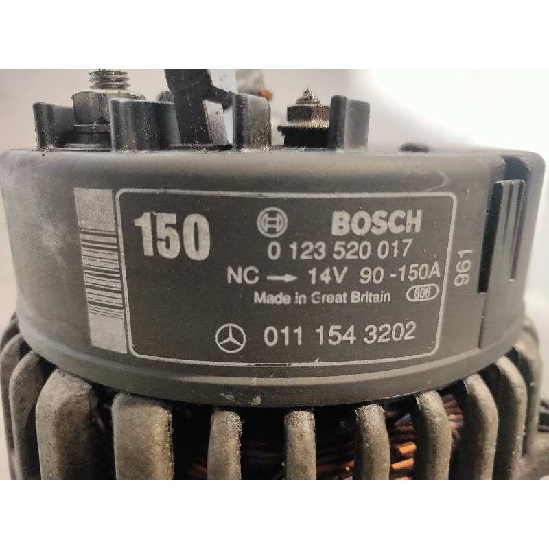 Recambio de alternador para mercedes clase s (w220) berlina 500 (220.075) referencia OEM IAM 0123520017 0111543202 012154130280 