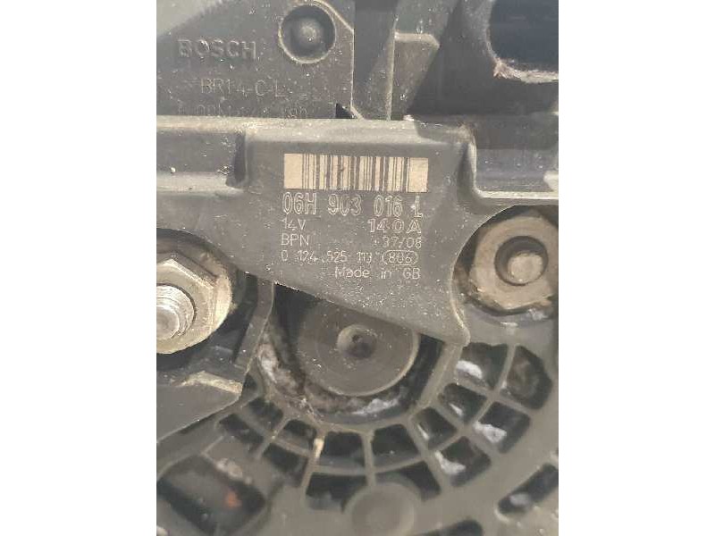 Recambio de alternador para audi a4 ber. (b8) básico referencia OEM IAM 0124525113 06H903016L BOSCH