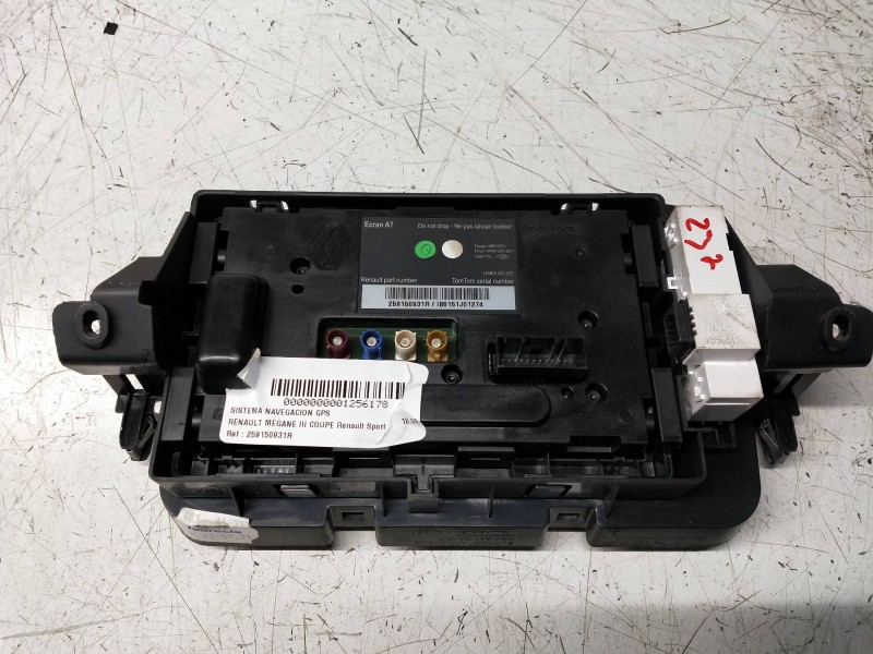 Recambio de sistema navegacion gps para renault megane iii coupe renault sport referencia OEM IAM 259150931R IB6151J01274 