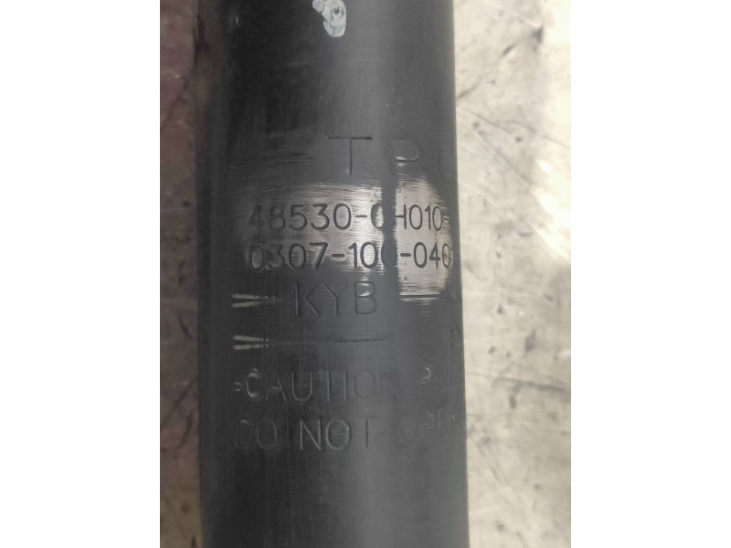 Recambio de amortiguador trasero izquierdo para toyota aygo (kgb/wnb) 1.0 cat referencia OEM IAM 485300H010 0307100401 
