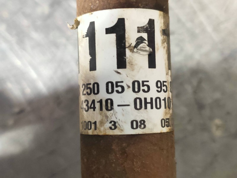 Recambio de transmision delantera izquierda para toyota aygo (kgb/wnb) 1.0 cat referencia OEM IAM 434100H010  