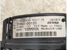 Recambio de alternador para toyota aygo (kgb/wnb) 1.0 cat referencia OEM IAM 270600Q120 MS1012101400 18610V2 DENSO 2