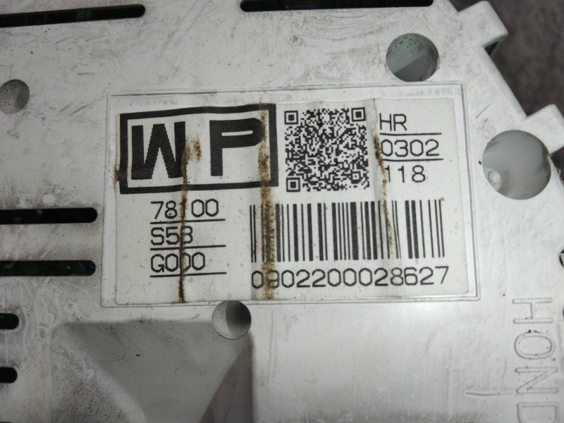 Recambio de cuadro instrumentos para honda civic berlina 4 hybrid ima (es) 1.3 i-dsi ima referencia OEM IAM 78100S5BG000 HR03021