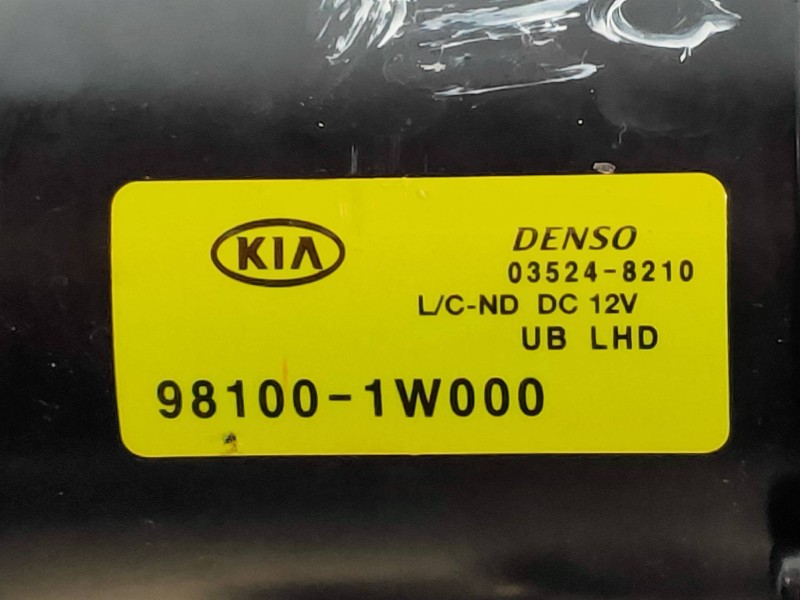 Recambio de motor limpia delantero para kia rio concept referencia OEM IAM 035248210 981001W000 DENSO