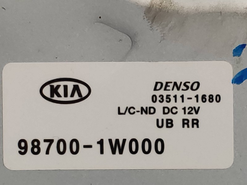 Recambio de motor limpia trasero para kia rio concept referencia OEM IAM 035111680 987001W000 DENSO