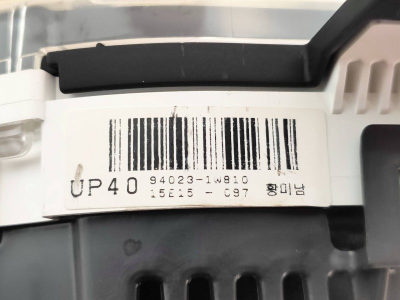 Recambio de cuadro instrumentos para kia rio concept referencia OEM IAM 940231W810 15E15C97 