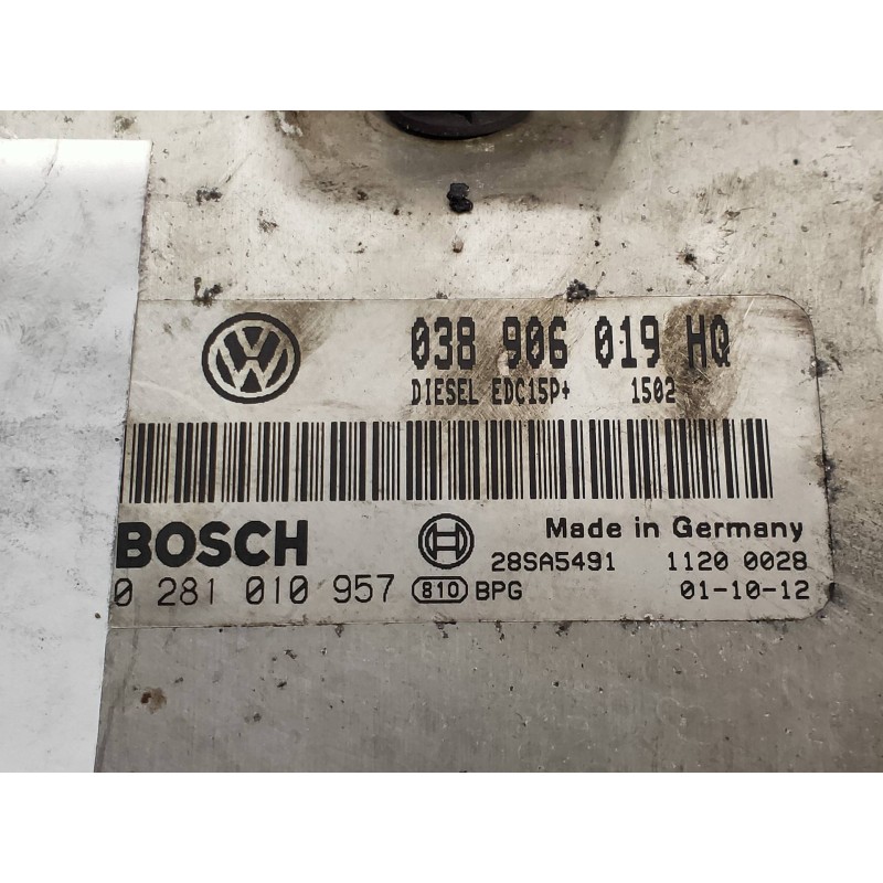 Recambio de centralita motor uce para seat ibiza (6l1) stella referencia OEM IAM 0281010957 038906019HQ 28SA5491 11200028 BOSCH