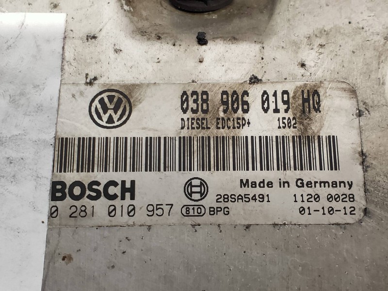 Recambio de centralita motor uce para seat ibiza (6l1) stella referencia OEM IAM 0281010957 038906019HQ 28SA5491 11200028 BOSCH