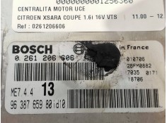 Recambio de centralita motor uce para citroen xsara coupe 1.6i 16v vts referencia OEM IAM 0261206606 9638765980 13 BOSCH 2
