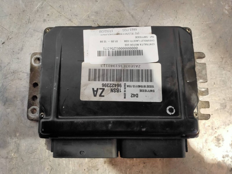 Recambio de centralita motor uce para chevrolet lacetti cdx referencia OEM IAM 5WY1E03E 96422396 D42 1BSN ZA