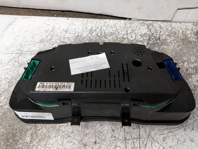 Recambio de cuadro instrumentos para skoda superb (3u4) classic referencia OEM IAM 3U0920810A 110080116003 