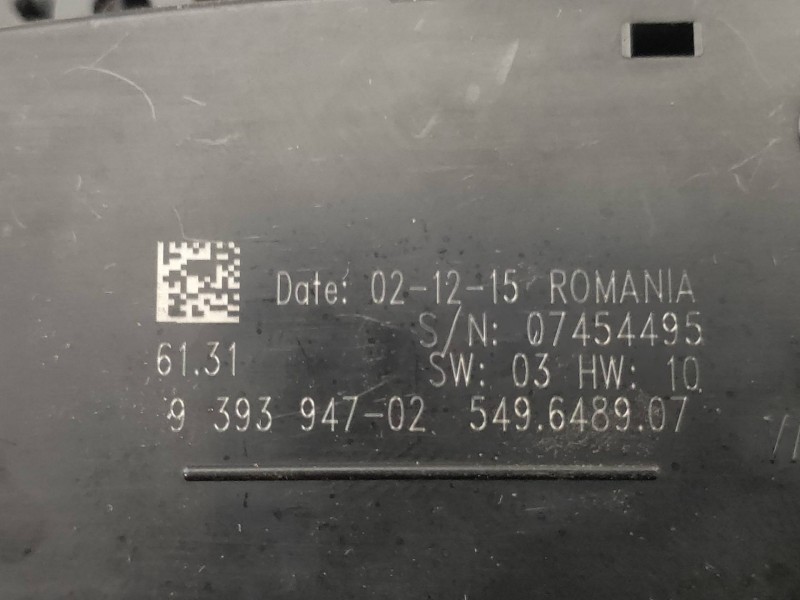 Recambio de mando luces para bmw serie 3 lim. (f30) 318d referencia OEM IAM 939394702 549648907 61316847514