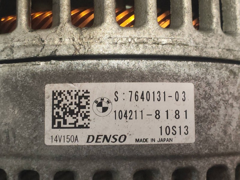 Recambio de alternador para bmw serie 3 lim. (f30) 318d referencia OEM IAM 1042118181 764013103 12317646815