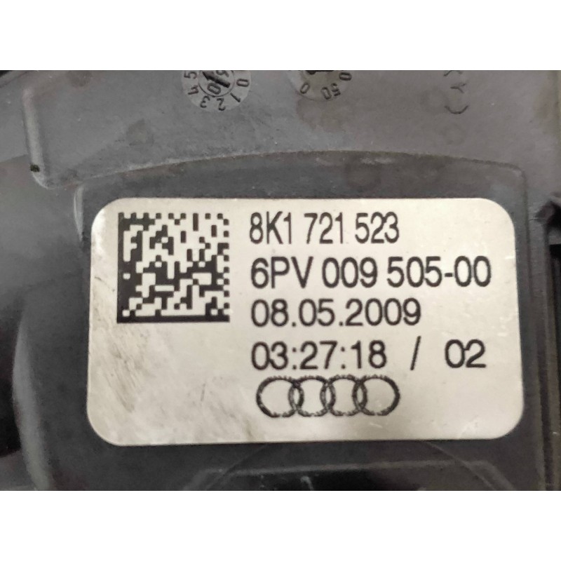 Recambio de potenciometro pedal para audi a4 ber. (b8) 2.0 16v tdi referencia OEM IAM 6PV00950500 8K1721523 