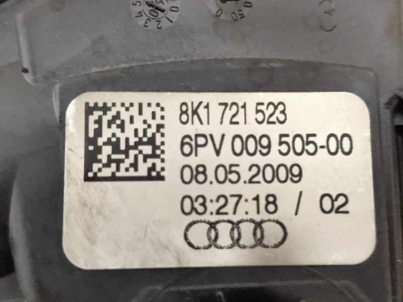Recambio de potenciometro pedal para audi a4 ber. (b8) 2.0 16v tdi referencia OEM IAM 6PV00950500 8K1721523 