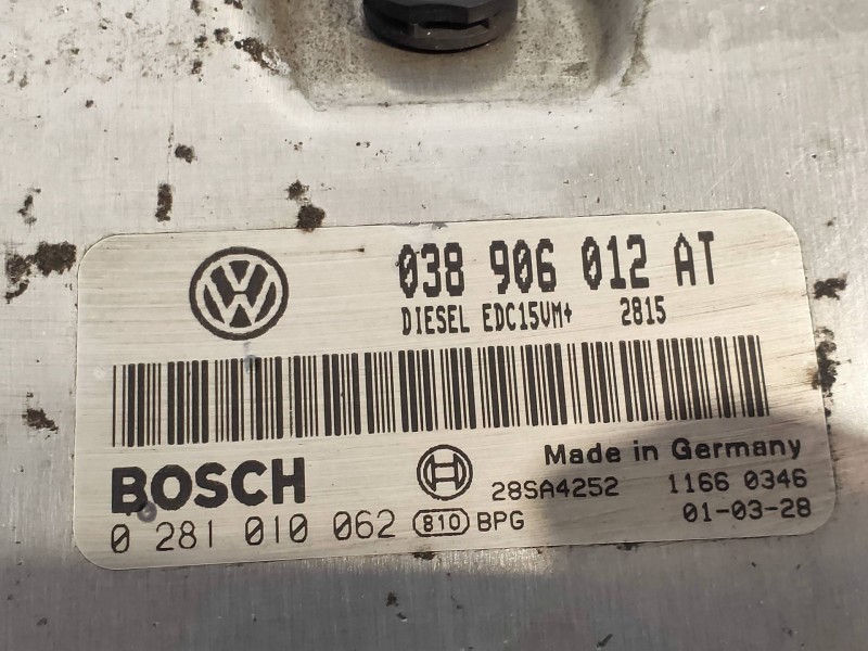 Recambio de centralita motor uce para seat toledo (1m2) select referencia OEM IAM 0281010062 038906012AT 28SA4252