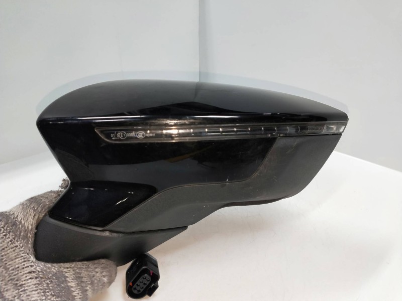 Recambio de retrovisor izquierdo para seat leon (5f1) referencia OEM IAM   ELECTRICO
