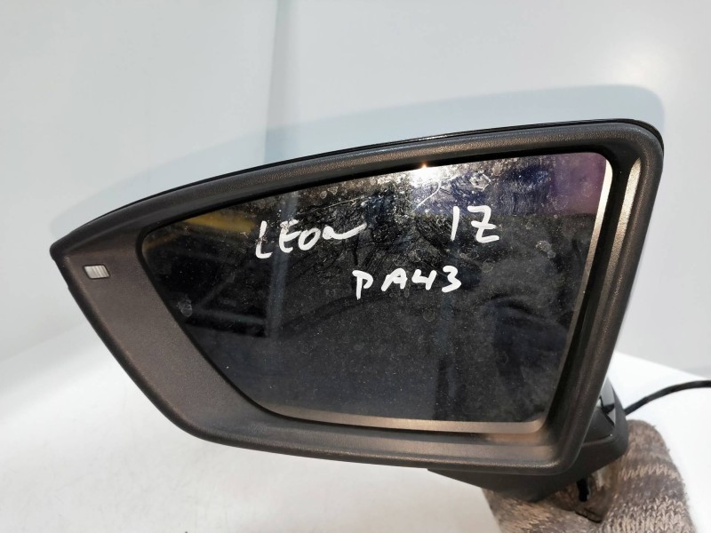 Recambio de retrovisor izquierdo para seat leon (5f1) referencia OEM IAM   ELECTRICO