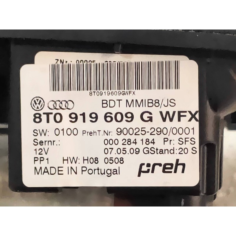 Recambio de mando multifuncion para audi a4 ber. (b8) 2.0 16v tdi referencia OEM IAM 8T0919609G 000284184 