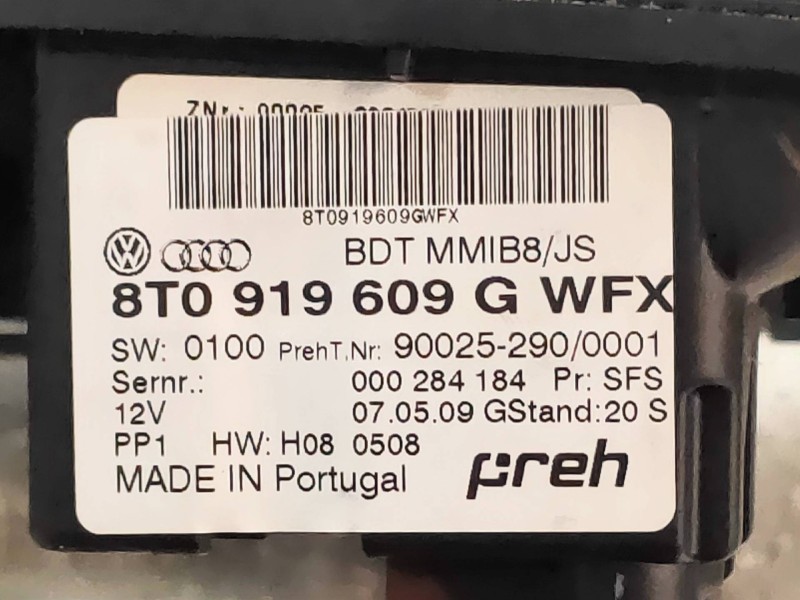 Recambio de mando multifuncion para audi a4 ber. (b8) 2.0 16v tdi referencia OEM IAM 8T0919609G 000284184 
