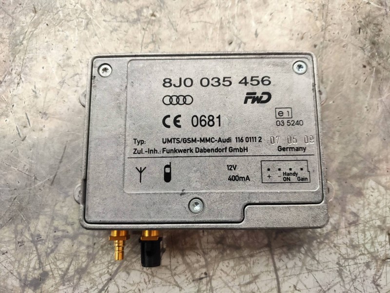 Recambio de modulo electronico para audi a4 ber. (b8) 2.0 16v tdi referencia OEM IAM 8J0035456  