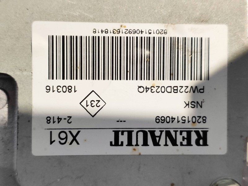 Recambio de columna direccion para mercedes citan (w415) combi 109 cdi lang (a2) (415703) referencia OEM IAM 8201514069 EA9CEC01