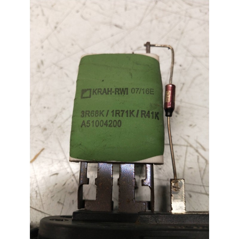 Recambio de resistencia calefaccion para mercedes citan (w415) combi 109 cdi lang (a2) (415703) referencia OEM IAM A51004200 3R6