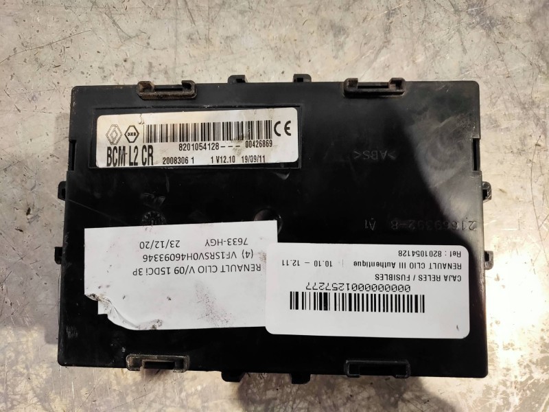 Recambio de modulo electronico para renault clio iii authentique referencia OEM IAM 8201054128 21669390 00426869 BCML2CR 2008306