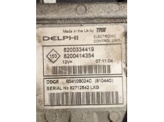 Recambio de centralita motor uce para renault megane ii berlina 5p authentique referencia OEM IAM R0410B024C 8200334419 82004143 2