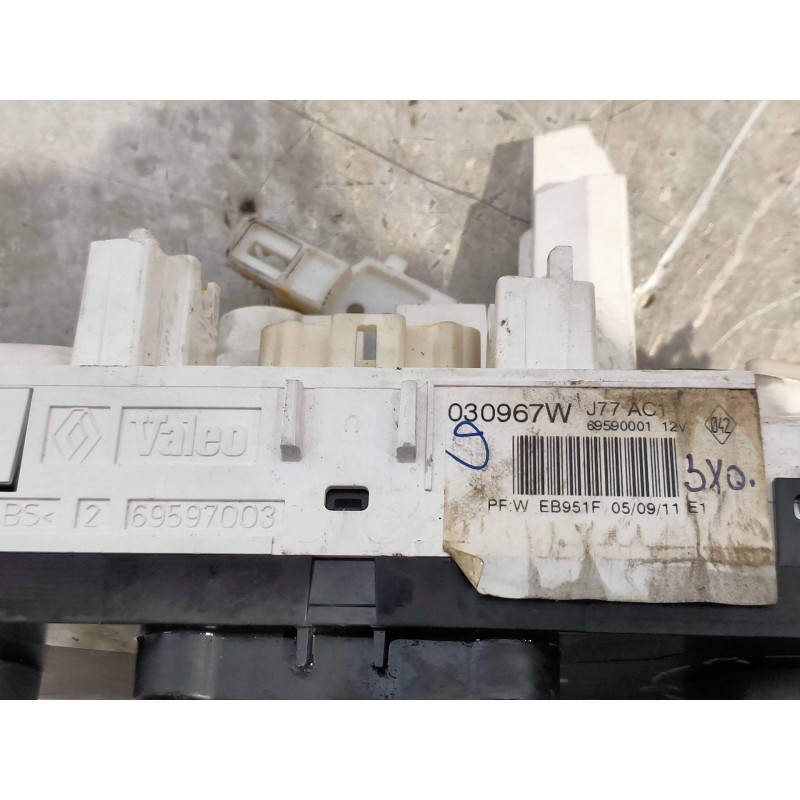 Recambio de mando calefaccion / aire acondicionado para renault clio iii authentique referencia OEM IAM 69597003 030967W 6959000