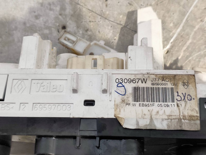 Recambio de mando calefaccion / aire acondicionado para renault clio iii authentique referencia OEM IAM 69597003 030967W 6959000