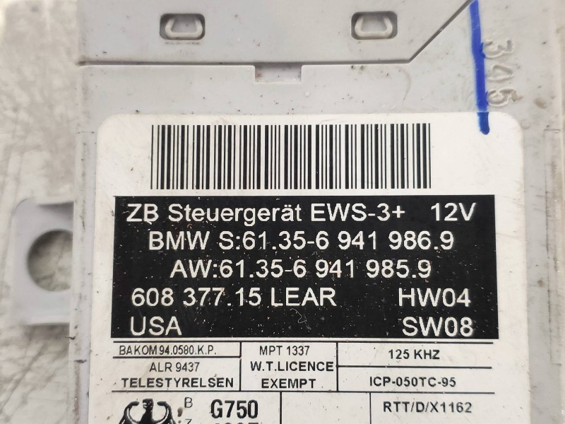 Recambio de modulo electronico para bmw x3 (e83) 2.0d referencia OEM IAM 613569419869  