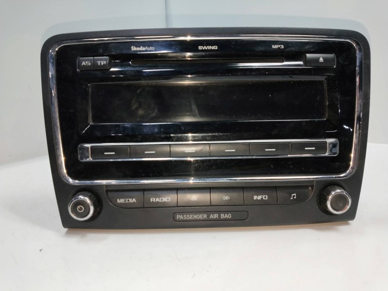 Recambio de sistema audio / radio cd para skoda superb combi (3t5) comfort referencia OEM IAM BP7648257360  