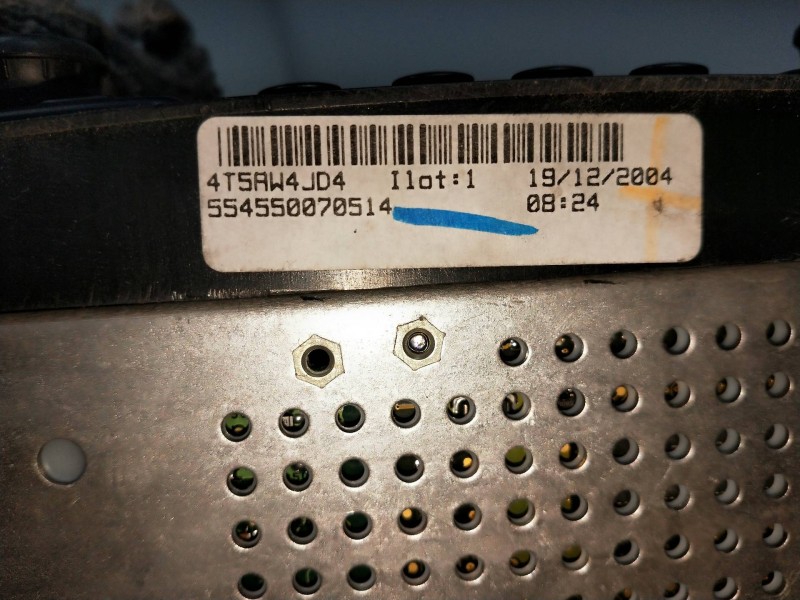 Recambio de sistema navegacion gps para peugeot 307 (s1) referencia OEM IAM 554550070514   Recambio de sistema navegacion gps para peugeot 307 (s1) referencia OEM IAM 554550070514